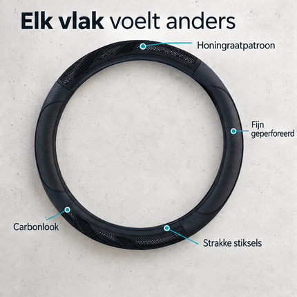 infographic opus55 infographic 2 - Cheqo® Stuurhoes Auto Zwart Geperforeerd