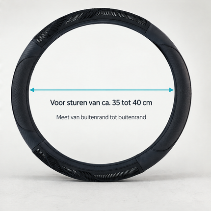 infographic opus55 infographic 6 - Cheqo® Stuurhoes Auto Zwart Geperforeerd