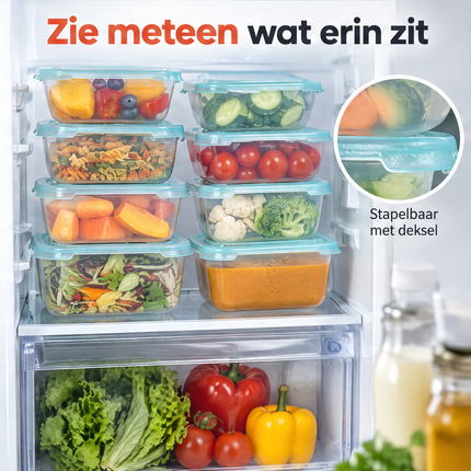 infographic opus55 infographic 5 - Cheqo® Vershoudbakjes Set van 13 met Deksel