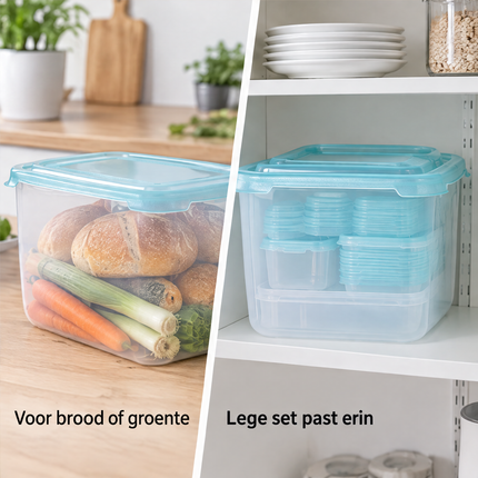infographic opus55 infographic 6 - Cheqo® Vershoudbakjes Set van 13 met Deksel