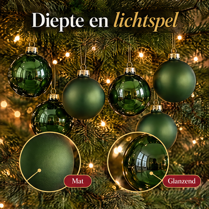infographic opus55 infographic 2 - Cheqo® Glazen Kerstballen Groen