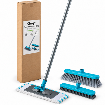 infographic opus55 verpakking - Cheqo® Schoonmaakset 5-Delig