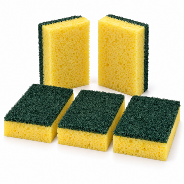 infographic opus55 hoofdafbeelding - Cheqo® Schuursponzen Set van 5