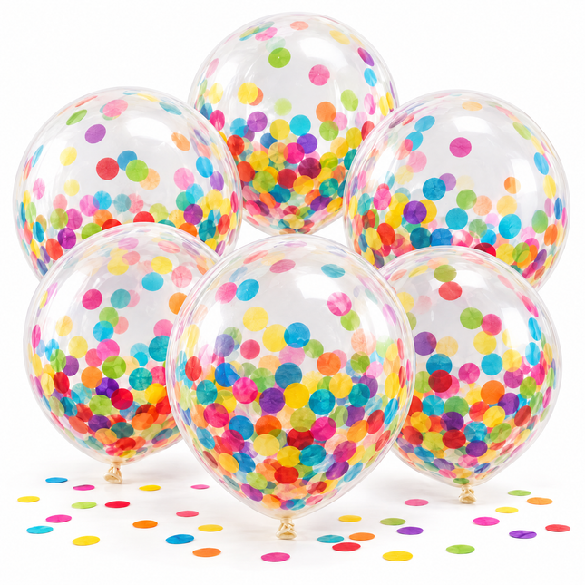 infographic opus55 hoofdafbeelding - Cheqo® Confetti Ballonnen Set van 6