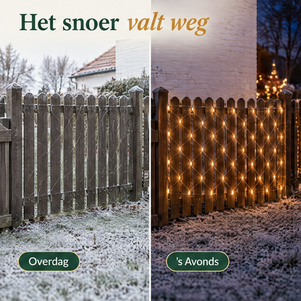 infographic opus55 infographic 4 - Cheqo® Netverlichting 160 LED Warm Wit met Transparant Snoer