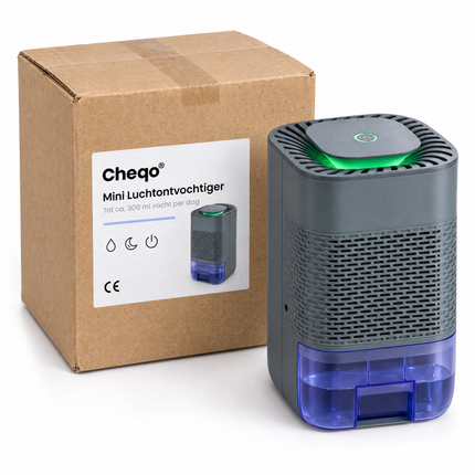 infographic opus55 verpakking - Cheqo® Mini Luchtontvochtiger