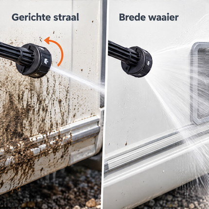 infographic opus55 infographic 4 - Cheqo® Hogedrukreiniger met Accu, 6-in-1 Sproeikop en Schuimkanon