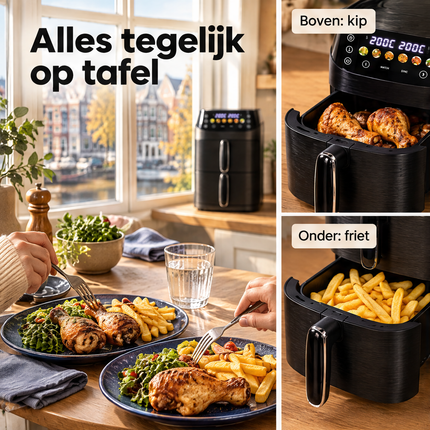 infographic opus55 infographic 1 - Cheqo® Dubbele Airfryer