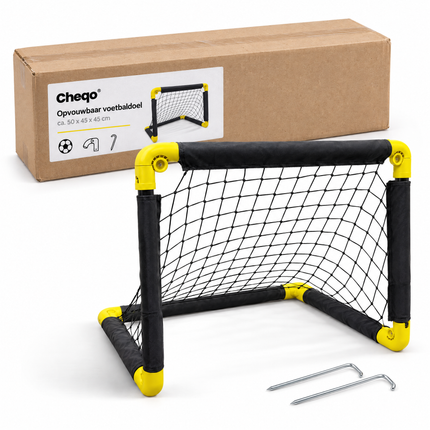 infographic opus55 verpakking - Cheqo® Voetbaldoel 50 cm