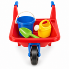 infographic opus55 hoofdafbeelding - Cheqo® Kinderkruiwagen 4-Delig met Emmer, Schep en Gieter