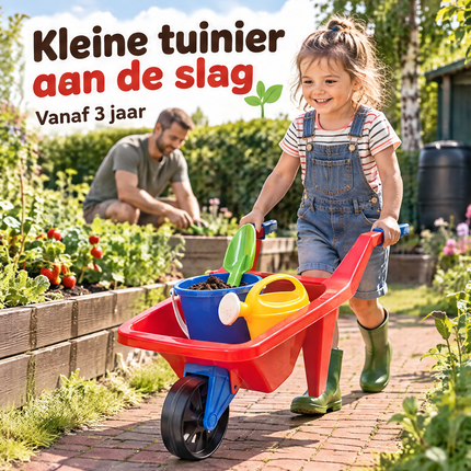 infographic opus55 infographic 1 - Cheqo® Kinderkruiwagen 4-Delig met Emmer, Schep en Gieter