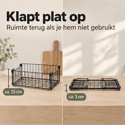 infographic opus55 infographic 2 - Cheqo® Opvouwbare Mand Set van 2
