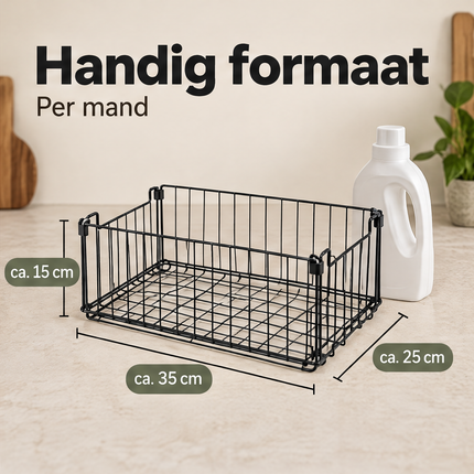 infographic opus55 infographic 3 - Cheqo® Opvouwbare Mand Set van 2