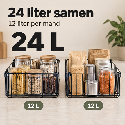 infographic opus55 infographic 4 - Cheqo® Opvouwbare Mand Set van 2