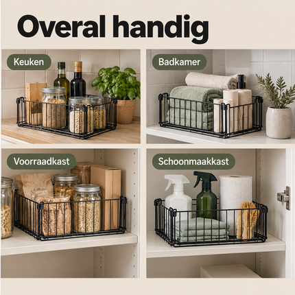 infographic opus55 infographic 6 - Cheqo® Opvouwbare Mand Set van 2