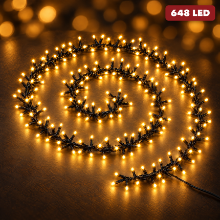 infographic opus55 hoofdafbeelding - Cheqo® Kerstverlichting Twinkle 648 LED