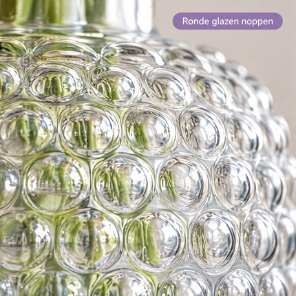 infographic opus55 infographic 2 - Cheqo® Glazen Vaas met Bubbels Transparant