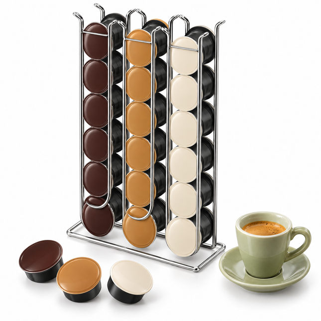 infographic opus55 hoofdafbeelding - Cheqo® Capsulehouder voor 36 Cups
