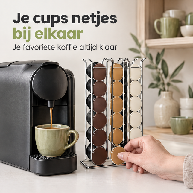 infographic opus55 infographic 1 - Cheqo® Capsulehouder voor 36 Cups