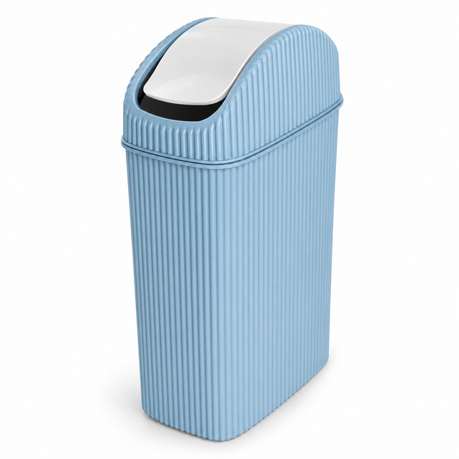 infographic opus55 hoofdafbeelding - Cheqo® Tafelafvalbak Blauw