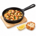 infographic opus55 hoofdafbeelding - Cheqo® Gietijzeren Gratinschaal 12,5 cm met Steel