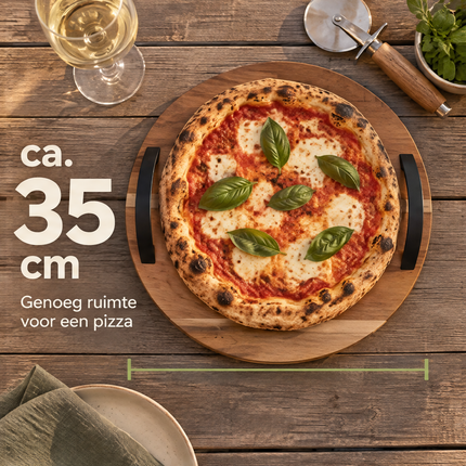 infographic opus55 infographic 2 - Cheqo® Ronde Serveerplank Acaciahout met Handvatten