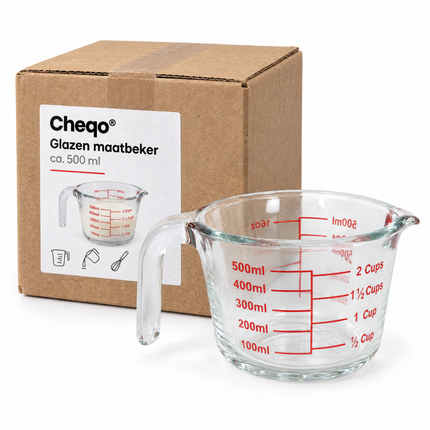 infographic opus55 verpakking - Cheqo® Glazen Maatbeker