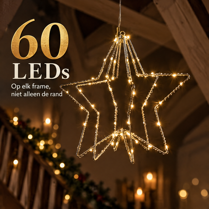 infographic opus55 infographic 2 - Cheqo® LED Ster met Kerstlampjes 3D Zilver 60 LEDs