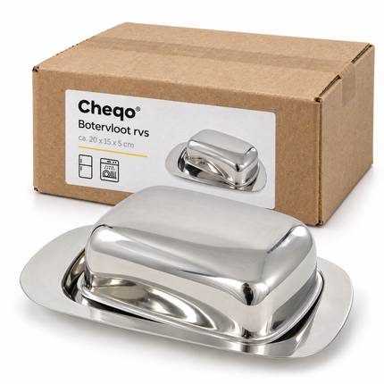 infographic opus55 verpakking - Cheqo® Botervloot RVS met Deksel
