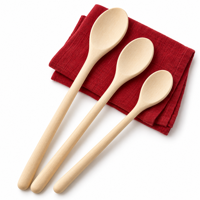 infographic opus55 hoofdafbeelding - Cheqo® Houten Pollepels Set van 3