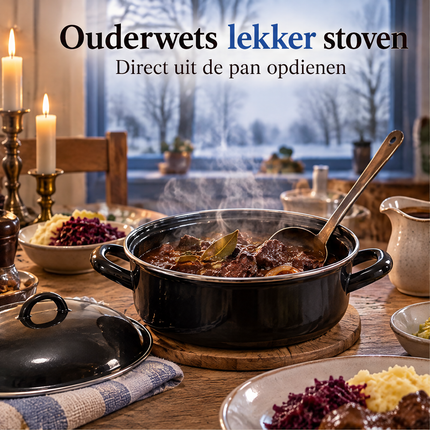 infographic opus55 infographic 1 - Cheqo® Emaille Braadpan met Deksel