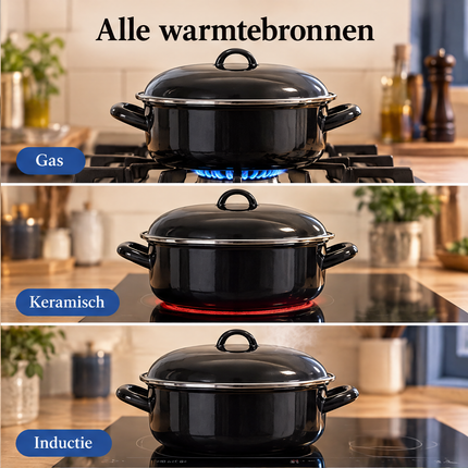 infographic opus55 infographic 3 - Cheqo® Emaille Braadpan met Deksel