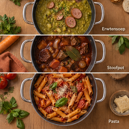infographic opus55 infographic 5 - Cheqo® Kookpan met Glazen Deksel