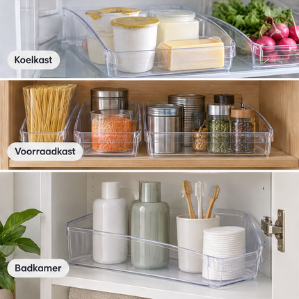 infographic opus55 infographic 5 - Cheqo® Koelkast Organizer Set van 3
