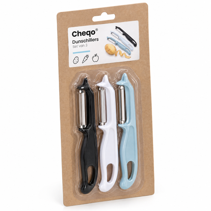 infographic opus55 verpakking - Cheqo® Dunschiller Set van 3