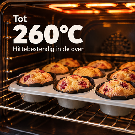infographic opus55 infographic 3 - Cheqo® Bakfolie Muffinvorm Set van 12