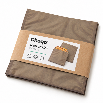 infographic opus55 verpakking - Cheqo® Tosti Zakjes Set van 2