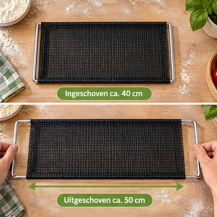 infographic opus55 infographic 3 - Cheqo® Crisper Bakplaat Verstelbaar