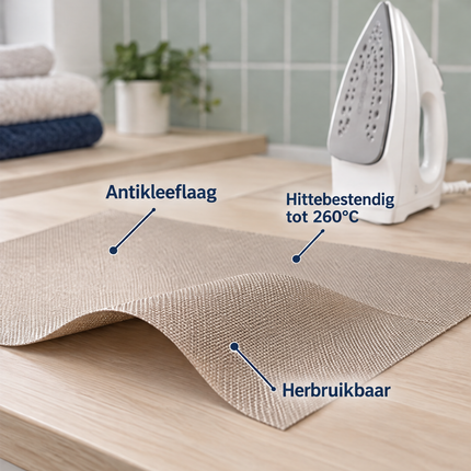 infographic opus55 infographic 5 - Cheqo® Strijkmat met Antikleeflaag