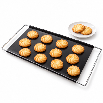 infographic opus55 hoofdafbeelding - Cheqo® Bakplaat voor Oven