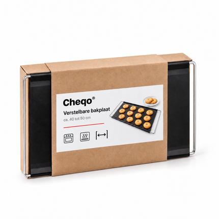 infographic opus55 verpakking - Cheqo® Bakplaat voor Oven