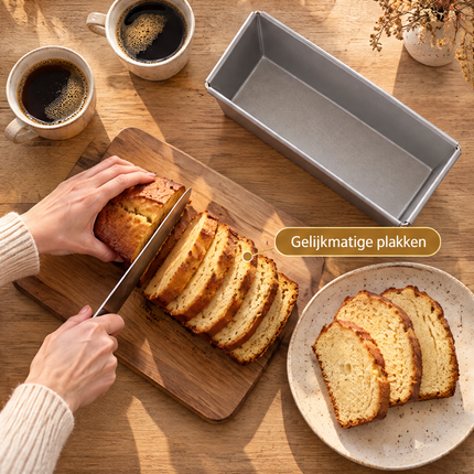 infographic opus55 infographic 5 - Cheqo® Cakevorm Anti-Aanbak 25 cm Zilver