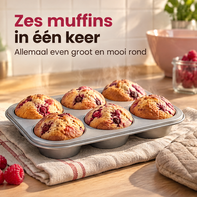 infographic opus55 infographic 1 - Cheqo® Muffinvorm 6 Vaks Metaal