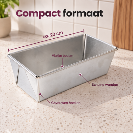 infographic opus55 infographic 2 - Cheqo® Cakevorm Vertind 20 cm Zilver