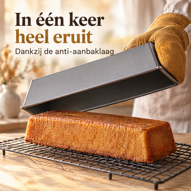 infographic opus55 infographic 1 - Cheqo® Cakevorm Anti-Aanbak 30 cm Zilver