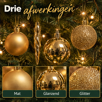 infographic opus55 infographic 3 - Cheqo® Kerstballen Set van 33 Goud