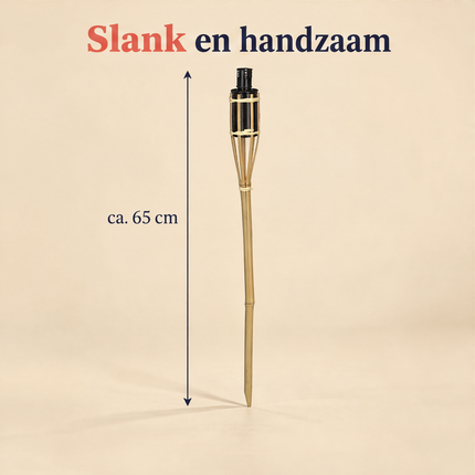 infographic opus55 infographic 4 - Cheqo® Bamboe Tuinfakkel 65 cm