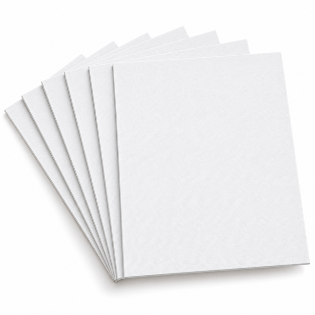 infographic opus55 hoofdafbeelding - Cheqo® Schildersdoek Set van 6