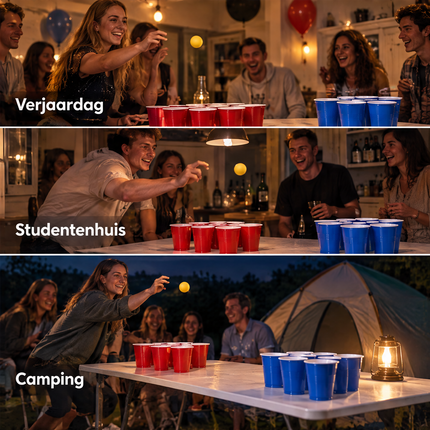 infographic opus55 infographic 6 - Cheqo® Beer Pong Set met 20 Bekers en 6 Balletjes