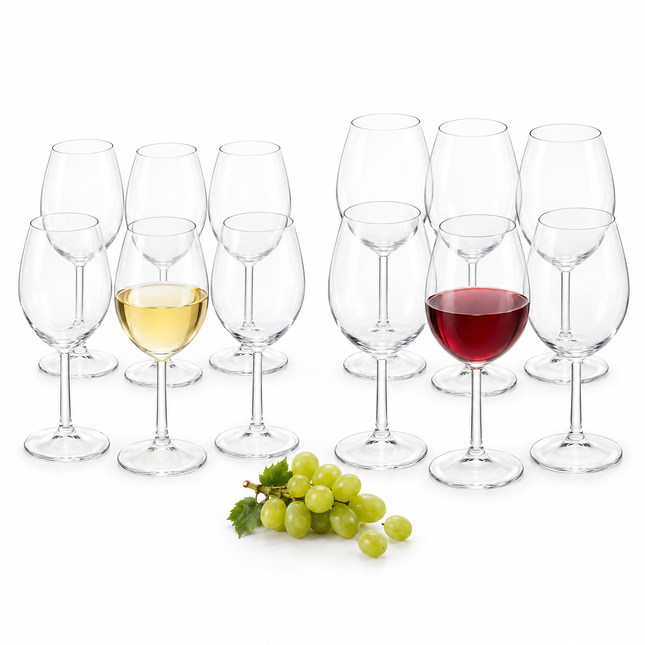 infographic opus55 hoofdafbeelding - Cheqo® Wijnglazen Set van 12